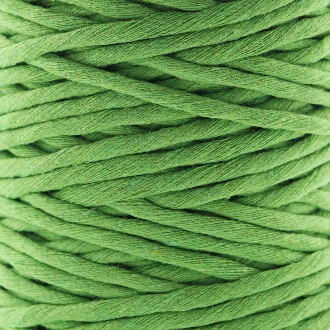 FRÜHLINGSGRÜN Makramee Garn 4mm 100m Makrameegarn 3 mm lime