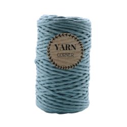 STAHLBLAU Makramee Garn 4mm 100m STAHLBLAU Makramee Garn 4mm 100m