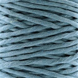 STAHLBLAU Makramee Garn 4mm 100m STAHLBLAU Makramee Garn 4mm 100m
