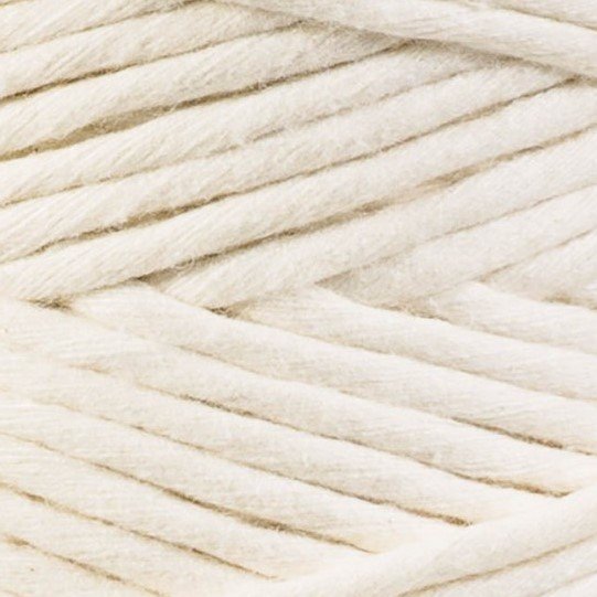 NATURAL Bobbiny Makramee Garn 3mm 100m Bobbiny Makramee Garn 3 mm natural