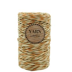 BRAUN MELANGE Makramee Garn 4mm 100m BRAUN MELANGE Makramee Garn 4mm 100m