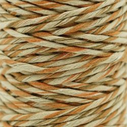 BRAUN MELANGE Makramee Garn 4mm 100m BRAUN MELANGE Makramee Garn 4mm 100m