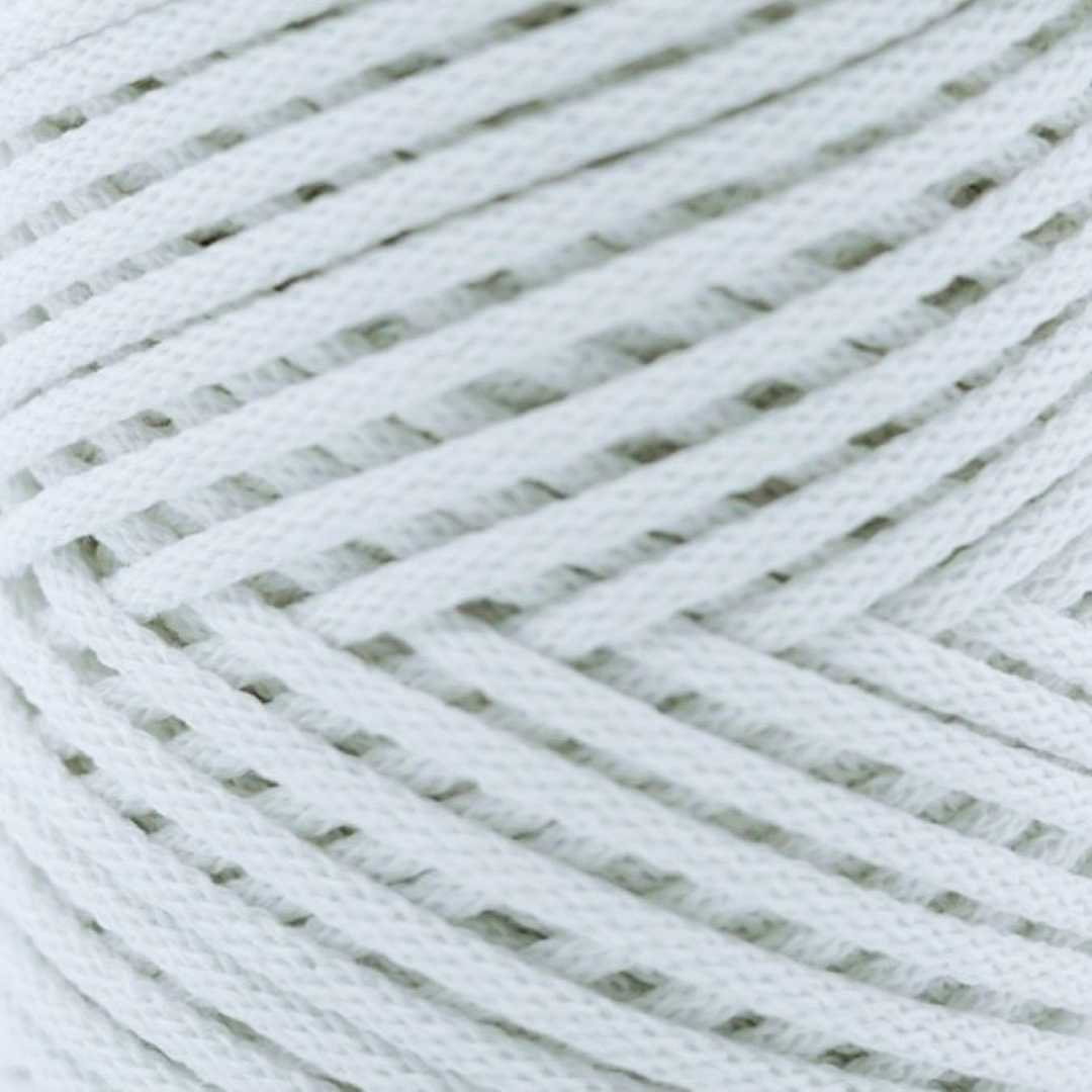 WEIß Flechtkordel 4mm 100m Flechtkordel 4 mm Weiss