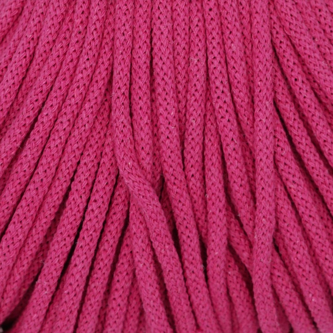 FUCHSIE Flechtkordel 5mm 100m Flechtkordel 5 mm fuchsie