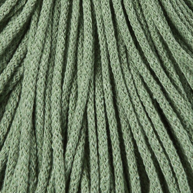 Bobbiny 3mm Junior Baumwollkordel 100m – EUCALYPTUS Bobbiny 3 mm eucalyptus