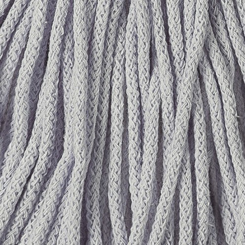 Bobbiny 3mm Junior Baumwollkordel 100m – HELLGRAU Bobbiny 3 mm light grey