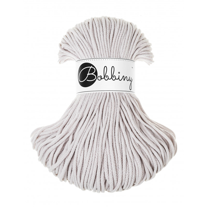 Bobbiny 3mm Junior Baumwollkordel 100m – MOONLIGHT Bobbiny 3mm moonlight