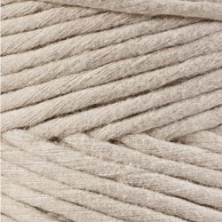 BEIGE Bobbiny Makramee Garn 3mm 100m