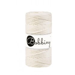 NATURAL Bobbiny Makramee Garn 3mm 100m