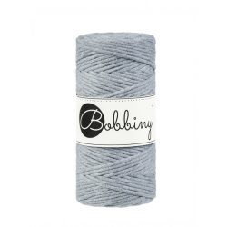 SILBER Bobbiny Makramee Garn 3mm 100m