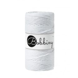 WEIß Bobbiny Makramee Garn 3mm 100m WEIß Bobbiny Makramee Garn 3mm 100m