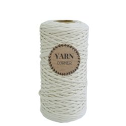 ECRU Makramee Garn 1.5mm 100m ECRU Makramee Garn 1.5mm 100m