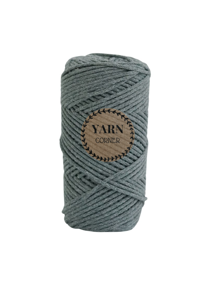 GRAU Flechtkordel 2mm 100m Flechtkordel 2mm grau