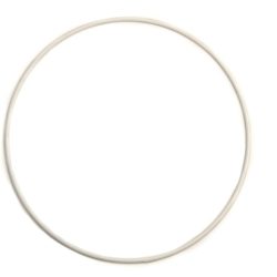 Metalring mit weißer Beschichtung ø30cm