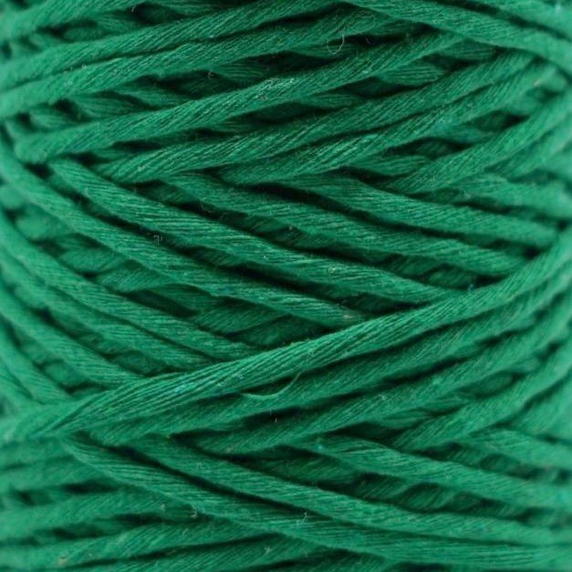 GRÜN Makramee Garn 1.5mm 100m Makramee Garn 1.5mm, grün