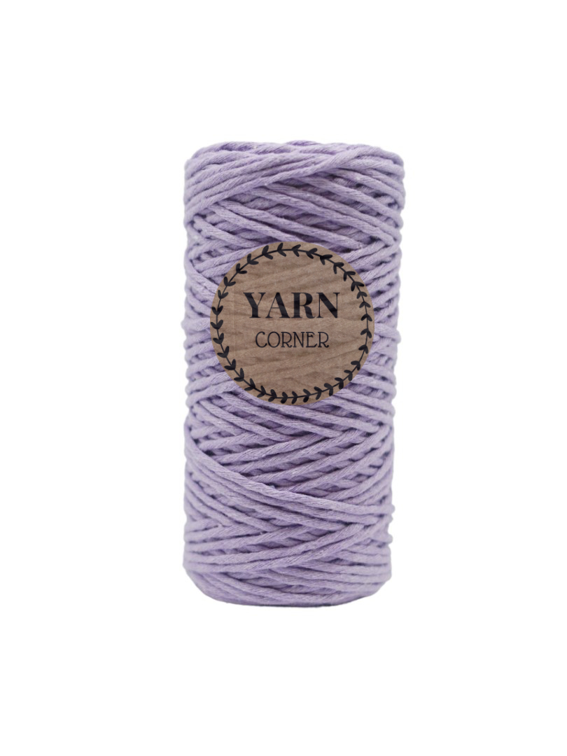 LILA Makramee Garn 1.5mm 100m Makramee garn 1.5mm lila