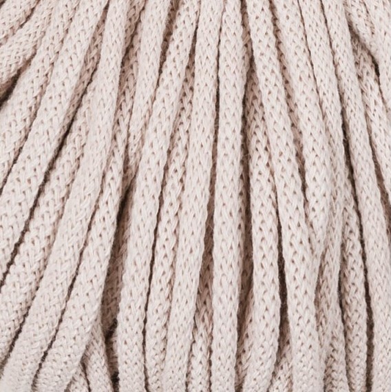 Bobbiny 3mm Junior Baumwollkordel 100m – NUDE Bobbiny Baumwollkordel 3mm nude