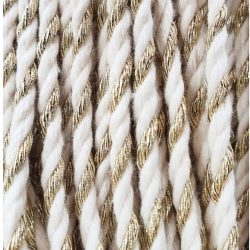 GOLDEN TWIST – Bobbiny Makramee Schnur 3mm 50m GOLDEN TWIST – Bobbiny Makramee Schnur 3mm 50m