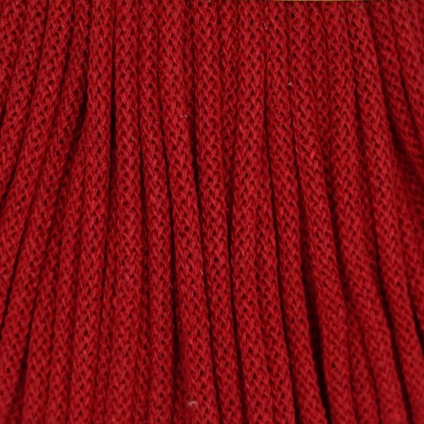 RUBINROT Flechtkordel 5mm 100m Flechtkordel winerot 5mm