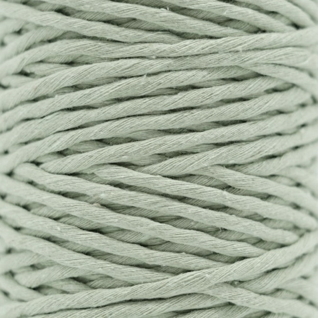 OLIVE Makramee Garn 4mm 100m Makramee Garn 3mm, olive