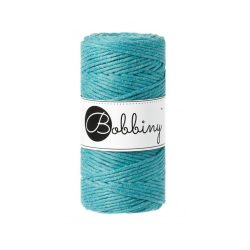 TEAL Bobbiny Makramee Garn 3mm 100m