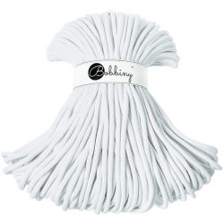 <span class="title-color">WEIß</span><br>Bobbiny 9mm<br><span class="title-second-line">Jumbo Baumwollkordel 100m</span> <span class="title-color">WEIß</span><br>Bobbiny 9mm<br><span class="title-second-line">Jumbo Baumwollkordel 100m</span>