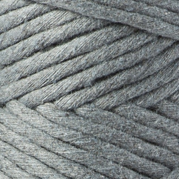 STEEL Bobbiny Makramee Garn 3mm 100m Bobbiny Makrameegarn 3 mm steel