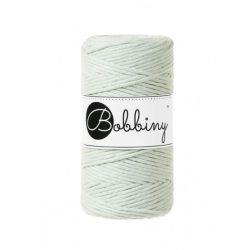 MILCHGRÜN Bobbiny Makramee Garn 3mm 100m