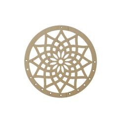 Holzring Mandala für Traumfänger 20cm