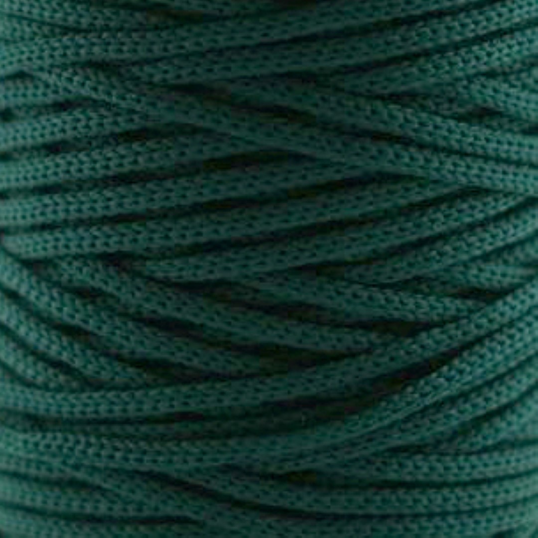 FLASCHENGRÜN Polyester Ropegarn 3mm 100m Polyester Kordel 3mm flaschengruen