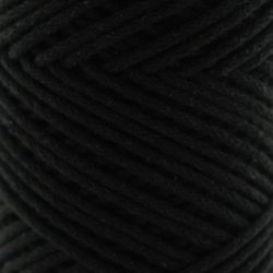 SCHWARZ Flechtkordel 2mm 100m SCHWARZ Flechtkordel 2mm 100m