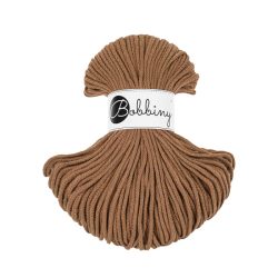 <span class="title-color">CARAMEL</span><br>Bobbiny 3mm<br><span class="title-second-line">Junior Baumwollkordel 100m</span> <span class="title-color">CARAMEL</span><br>Bobbiny 3mm<br><span class="title-second-line">Junior Baumwollkordel 100m</span>