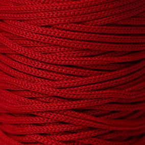 ROT Polyester Ropegarn 3mm 100m Taschengarn 3mm rot