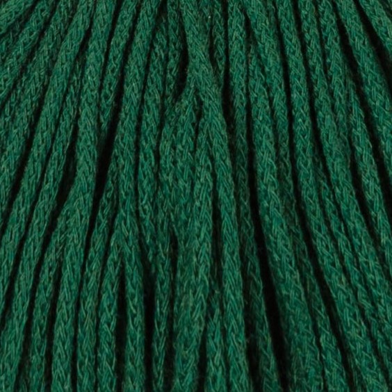Bobbiny 3mm Junior Baumwollkordel 100m – PINIENGRÜN bobbiny flechtkordel 3mm piniengrün