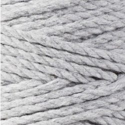 HELLGRAU – 3PLY Bobbiny Makramee Schnur 3mm 100m HELLGRAU – 3PLY Bobbiny Makramee Schnur 3mm 100m