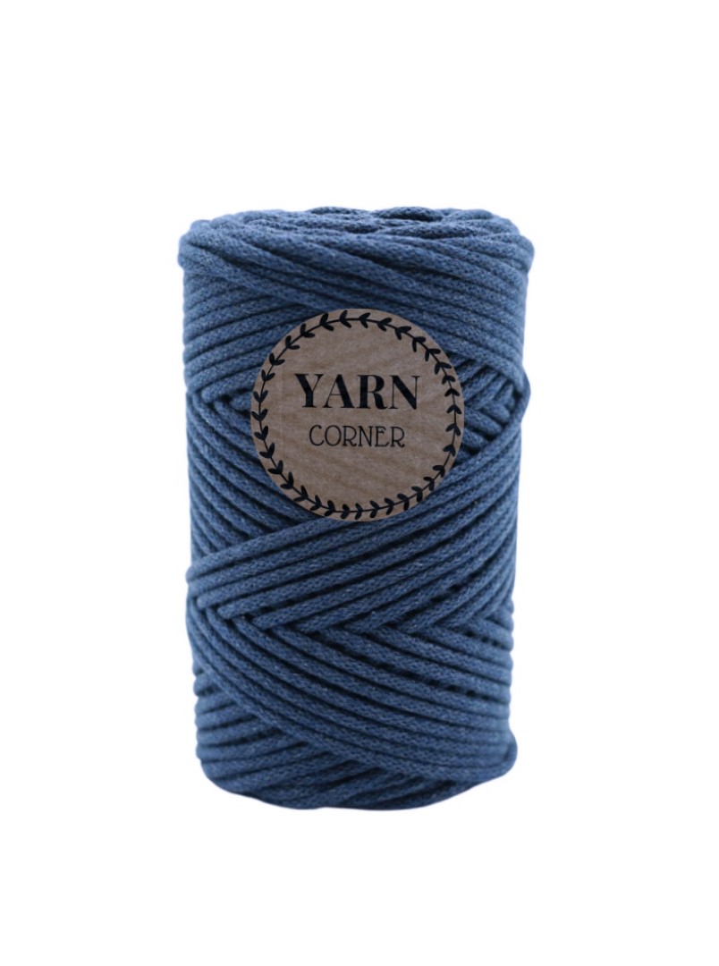 JEANS Flechtkordel 4mm 100m Flechtkordel 4mm jeans