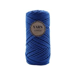 KORNBLUMENBLAU Flechtkordel 2mm 100m KORNBLUMENBLAU Flechtkordel 2mm 100m