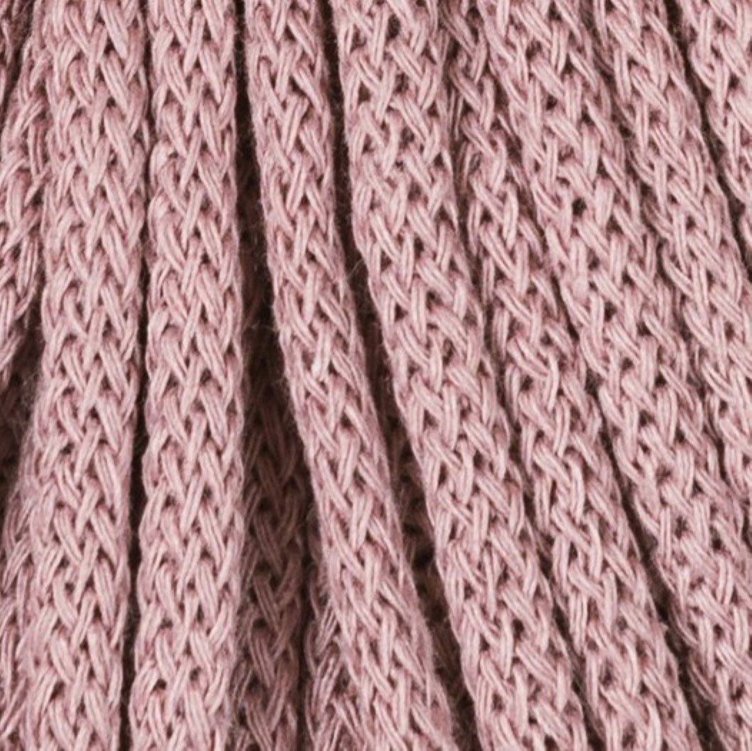 Bobbiny 5mm Premium Baumwollkordel 100m – MAUVE Bobbiny 5 mm - mauve