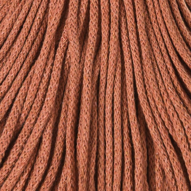 Bobbiny 3mm Junior Baumwollkordel 100m – TERRACOTTA Bobbiny 3mm Junior Baumwollkordel 100m – TERRACOTTA – Bild 2