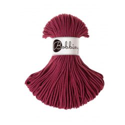 WINE RED Bobbiny Flechtkordel 3mm 100m WINE RED Bobbiny Flechtkordel 3mm 100m