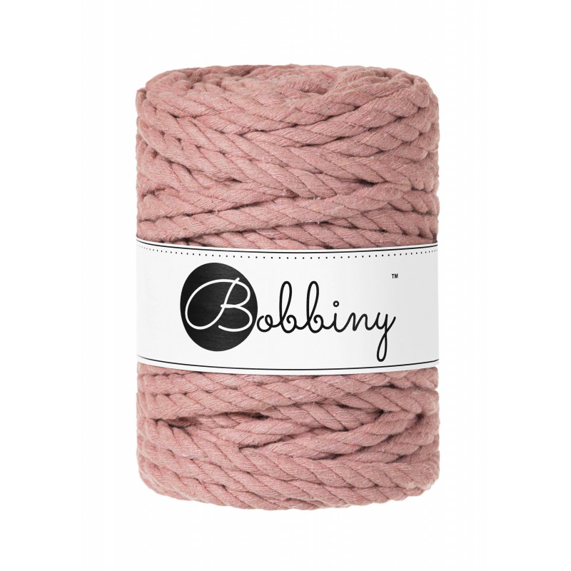 BLUSH – 3PLY Bobbiny Makramee Schnur 9mm 30m BLUSH – 3PLY Bobbiny Makramee Schnur 9mm 30m