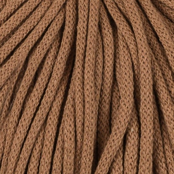 Bobbiny 5mm Premium Baumwollkordel 100m – CARAMEL Bobbiny 5mm Premium Baumwollkordel 100m – CARAMEL – Bild 2