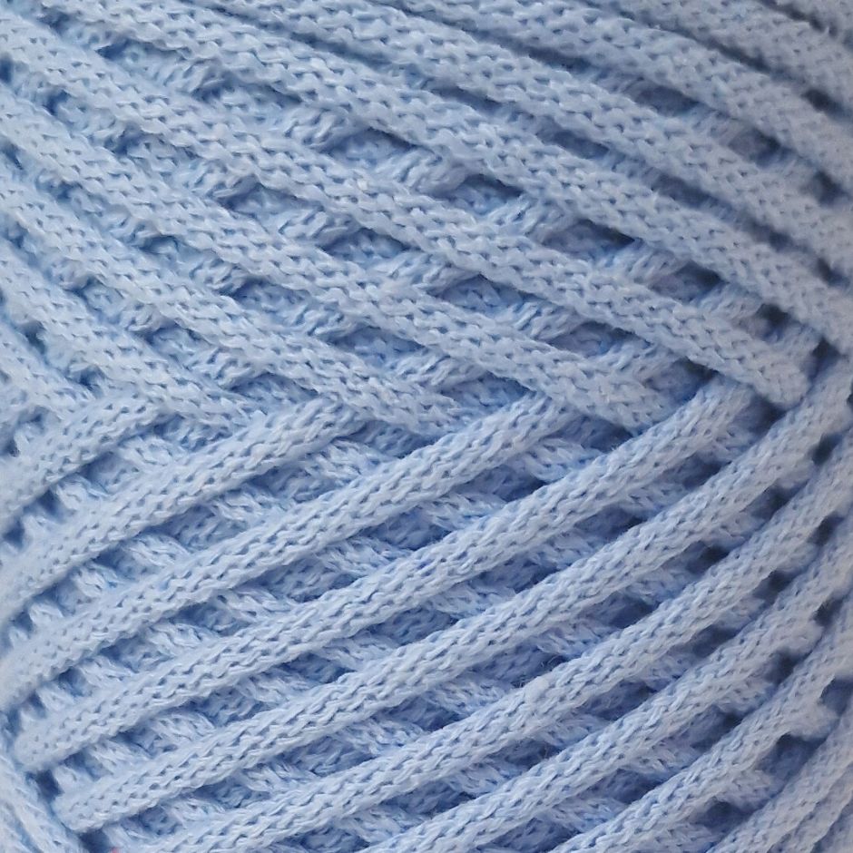 HELLBLAU Flechtkordel 4mm 100m YaCo Baumwollkordel 4mm hellblau
