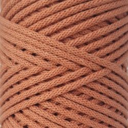 TERRACOTTA Flechtkordel 4mm 100m TERRACOTTA Flechtkordel 4mm 100m
