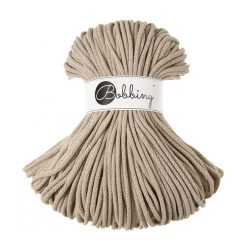 <span class="title-color">BEIGE</span><br>Bobbiny 5mm<br><span class="title-second-line">Premium Baumwollkordel 100m</span> <span class="title-color">BEIGE</span><br>Bobbiny 5mm<br><span class="title-second-line">Premium Baumwollkordel 100m</span>
