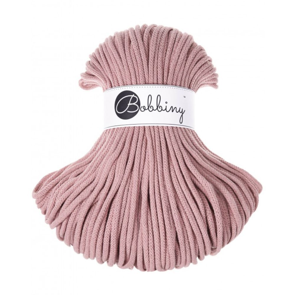 Bobbiny 5mm Premium Baumwollkordel 100m – BLUSH Bobbiny 5mm BLUSH