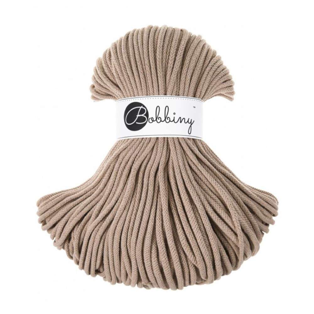 Bobbiny 5mm Premium Baumwollkordel 100m – SAND Bobbiny 5mm SAND Baumwollkordel