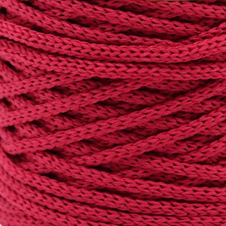 FUCHSIE Polyester Ropegarn 1.5mm 100m Polyester Kordel 1.5mm Fuchsie