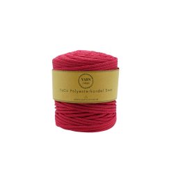 FUCHSIE Polyester Taschengarn 3mm 100m FUCHSIE Polyester Taschengarn 3mm 100m