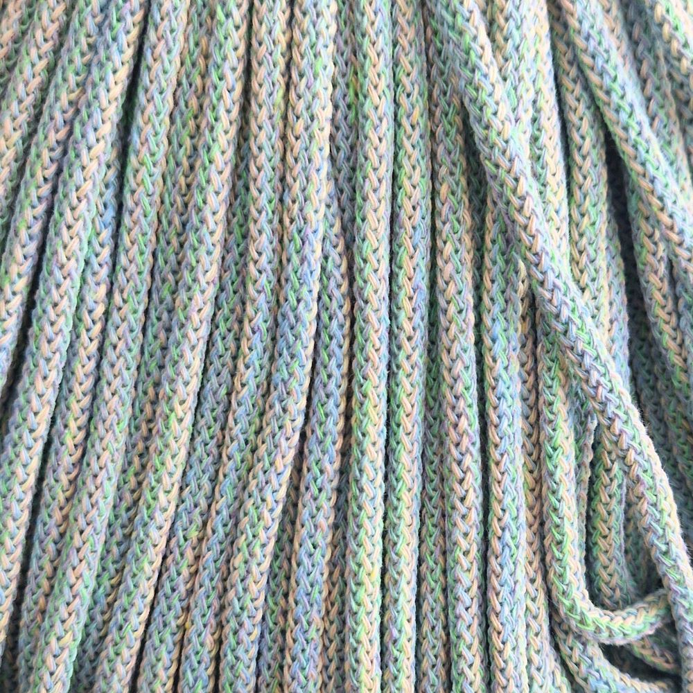 RAINBOW Flechtkordel 5mm 100m Baumwollkordel 5mm, Rainbow